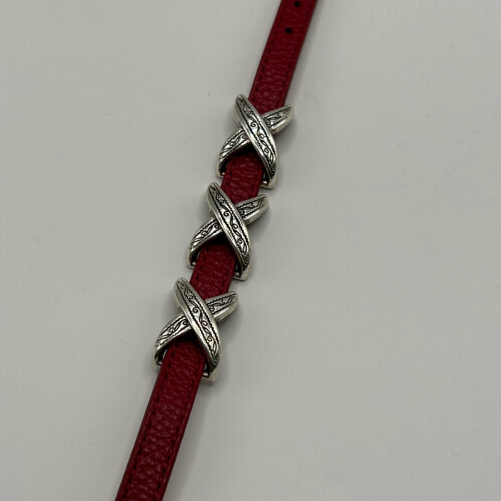 Brighton Kris’s Kross Leather Bandit Bracelet - Picture 3 of 7